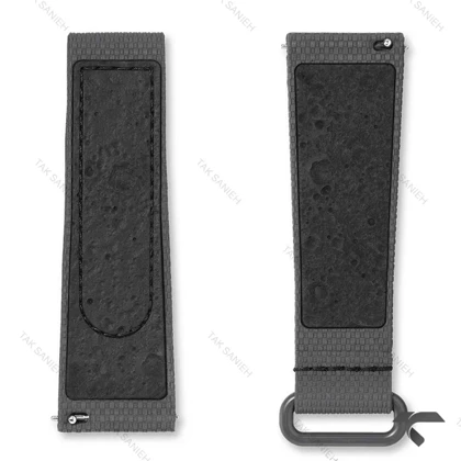 بند رابر امگا سواچ ماموریت به عطارد خاکستری Swatch-Strap-10733-U