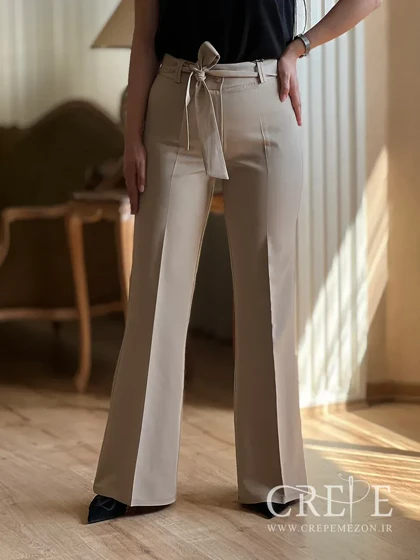 شلوار کرپ دمپا گشاد قد 104