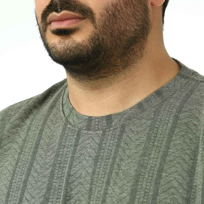 تیشرت آستین کوتاه طرح دار کاکتوس مدل 2511752