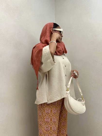 شومیز بغل چاک