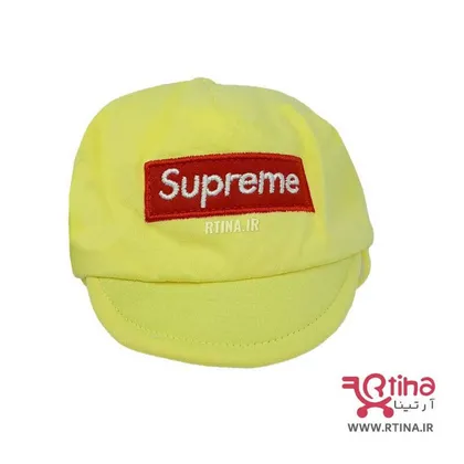 کلاه نوزادی بند دار مدل روگوشی supreme