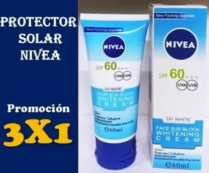 کرم ضد آفتاب و ضد چروک فاقد رنگ SPF60 نیوا 60 میلی لیتر