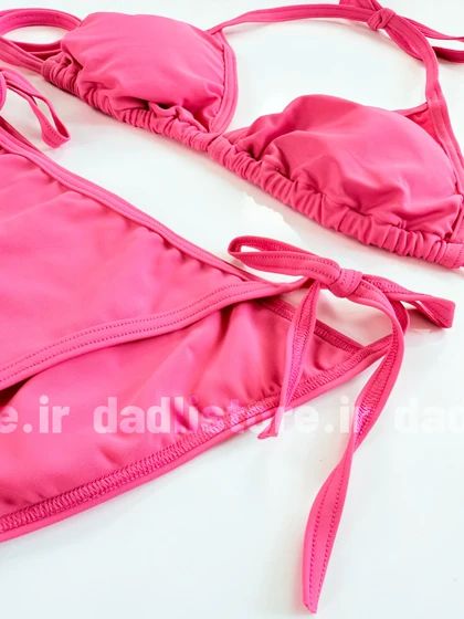 بیکینی کاپ متحرک صورتی ساده