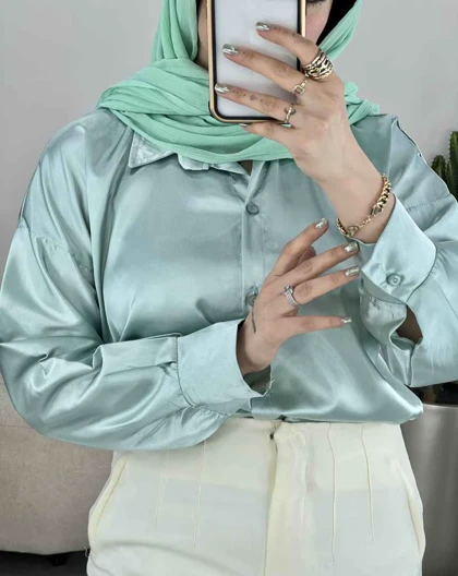 شومیز ساتن (73) کد3179