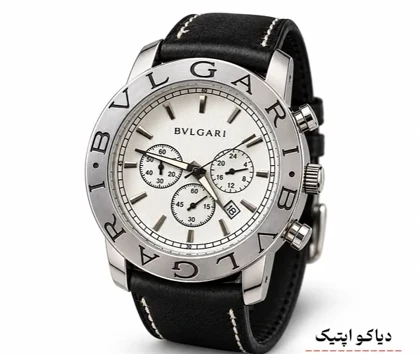 ساعت مچی مردانه سه موتور برند بولگاری مدل DO1346 چرمی