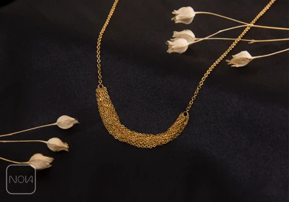 گردنبند استیل زنجیری