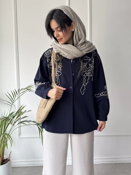 مانتو شومیزی گلدوزی مانا | استایل تو