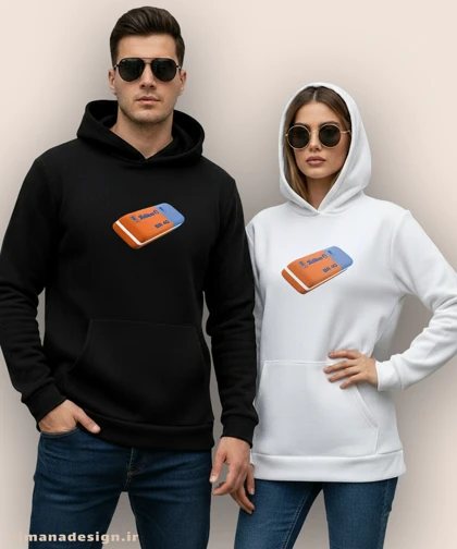 هودی مردانه و زنانه نوستالژی طرح پاک کن