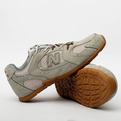کفش کتانی نیوبالانس میو میو خاکی کد 294722