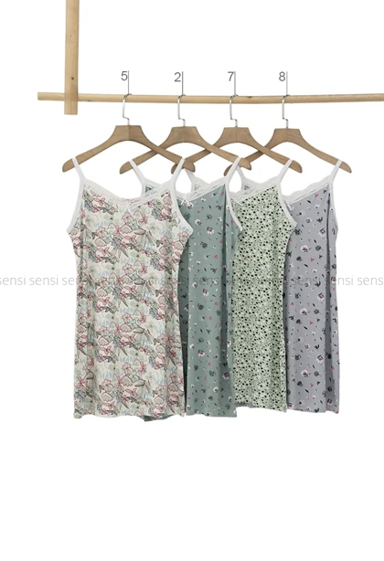 تاپ طرح دار یقه گیپور کد1005518