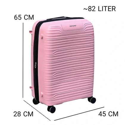 چمدان وارداتی ماندیرو مدل MANDIRO - MNDR190 SERIES سری سه عددی