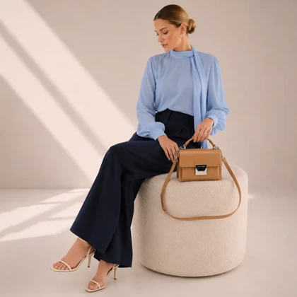 کیف دوشی زنانه دیوید جونز مدل David Jones CM7586