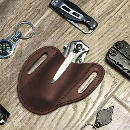 غلاف کمربندی چرمی چاقو