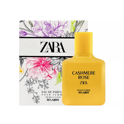 ادکلن زنانه اسکلاره مدل Zara Cashmere Rose حجم 100 میلی لیتر