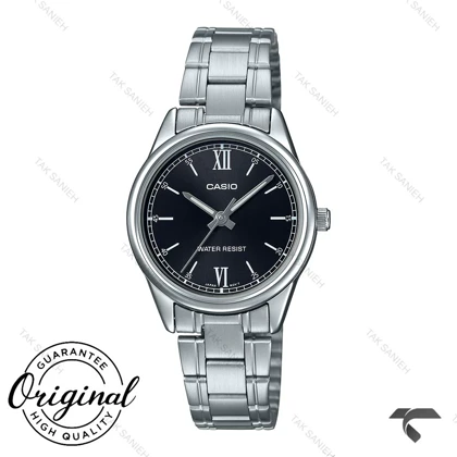 ساعت کاسیو زنانه LTP-V005D-1B2 سیلور مشکی Casio-10318-L