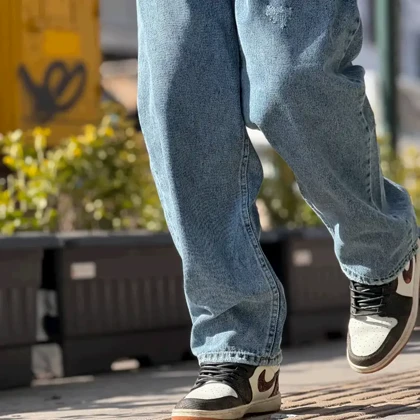 شلوار بگ آبی Balenciaga کد 156