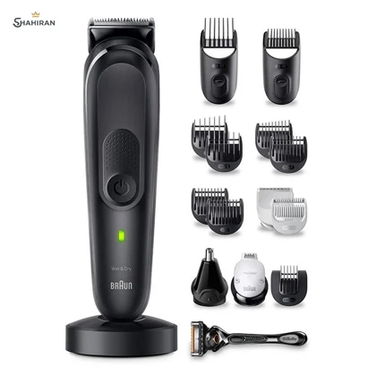 ماشین اصلاح و تیغ ژیلت براون مدل MGK7490