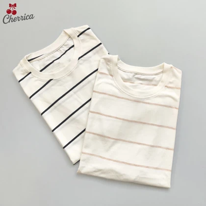 کراپ باکسی راه راه زنانه کد 124