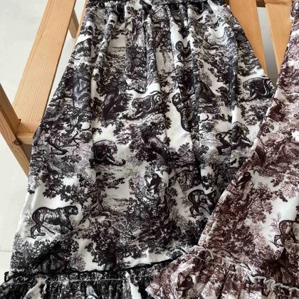 دامن چین‌دار زنانه - کد 834