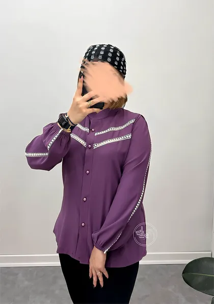 شومیز مجلسی ربکا