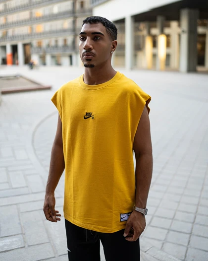 رکابی ورزشی وست NIKE 98 زرد