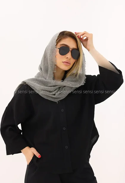 شال کنفی حصیری کد1005699