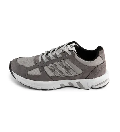 کفش اسپرت Adidas مردانه طوسی بندی