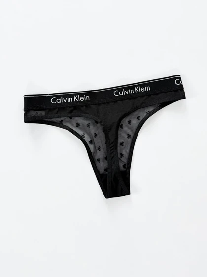 شورت بکلس گیپور طرح پاپیون نوشته Calvin klein