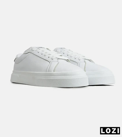 کفش کتانی کژوال مردانه سفید PULL&BEAR مدل 7962