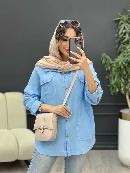 مانتو چهار جیب مهلا