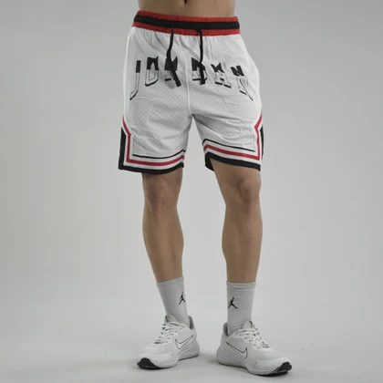 شلوارک ورزشی مردانه جردن مدل Dri Fit-4K1083 سفید