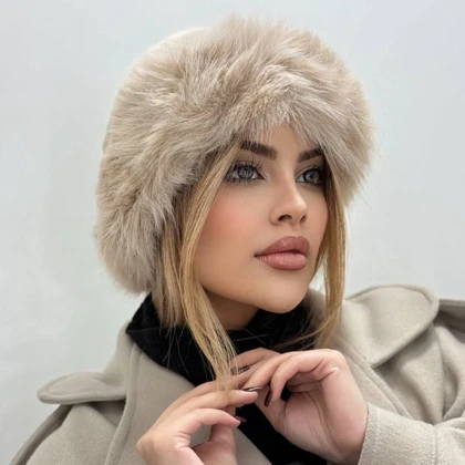 کلاه روسی دور خز