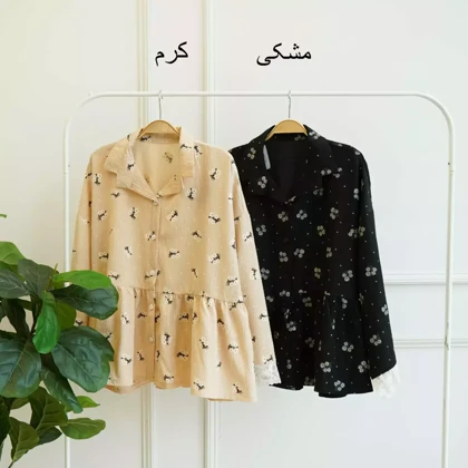 شومیز گل‌دار عروسکی 1003370