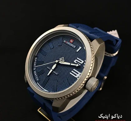 ساعت مچی اورجینال مردانه موتور ژاپن برند نیوی فورس مدل NF9202 بند رابر