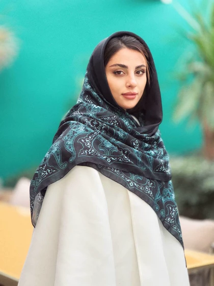 روسری نخی R664