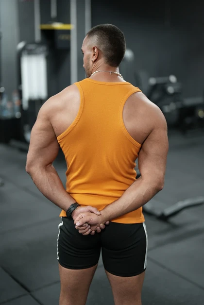 رکابی تنک تاپ قهرمانی آیسان اسلامی نارنجی