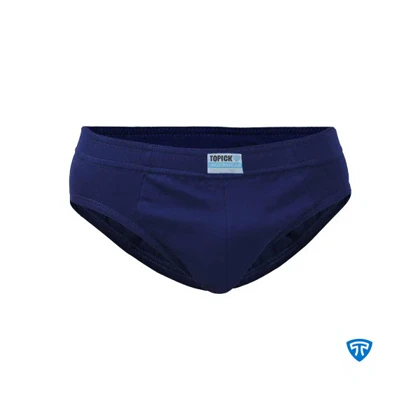 شورت اسلیپ پنبه کش لیفه ای (تک عددی) سورمه ای