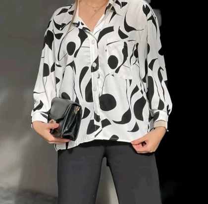 شومیز زنانه مجلسی جنس الیزه