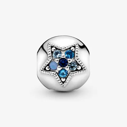 استاپر چارم ستاره آبی روشن پاندورا