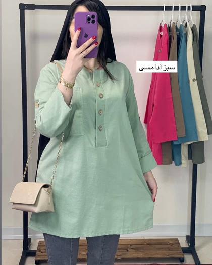 تونیک مانتویی کنفی سمانه