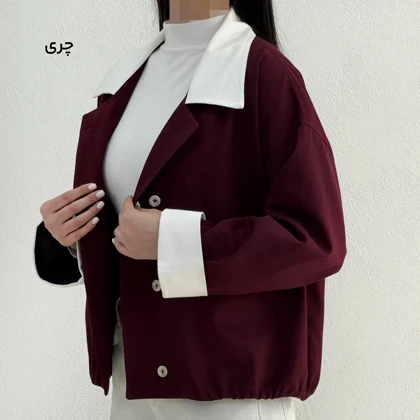 کت زنانه کتان آستین دوبل | آی بولک