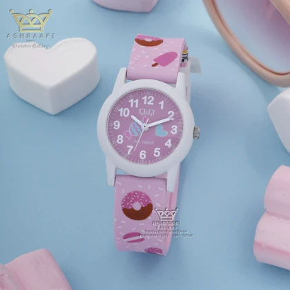 ساعت کیو اند کیو دخترانه اورجینال Q&Q VR99J011Y