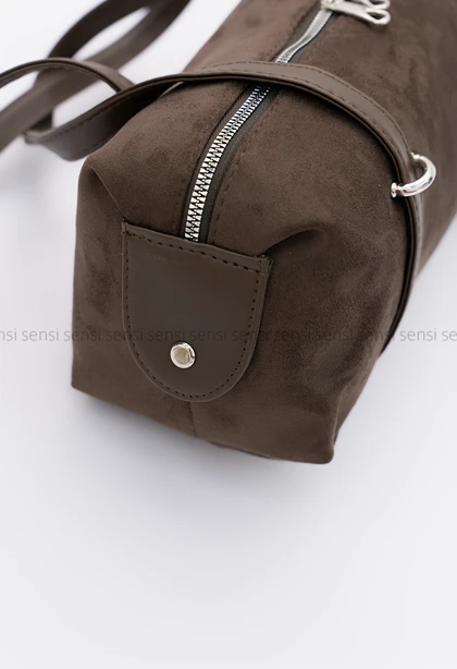 کیف جیر زنانه استوانه دودسته کد1006855