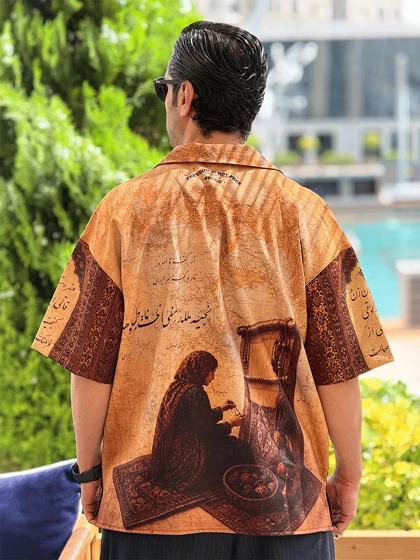 پیراهن مردانه tomorrow مدل هنر دست