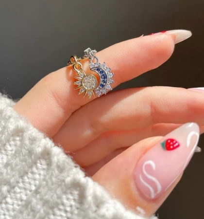 گردنبند ست ماه و خورشید