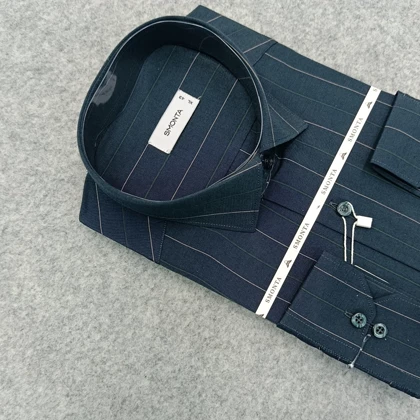 پیراهن استین بلند مردانه ( قواره کلاسیک-قواره معمولی )- پیراهن مجلسی طرحدار مردانه