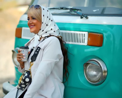 روسری قواره کوچک نخ حریر