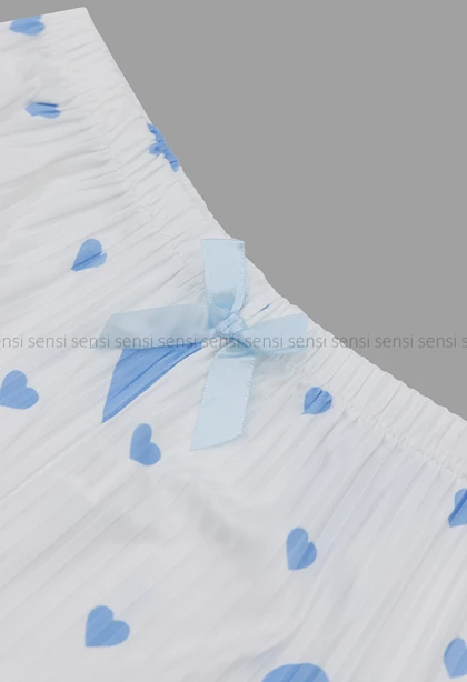 ست تاپ شلوار زنانه کرکره ای کد30000090