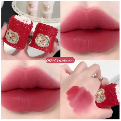 رژ لب کیک توت فرنگی HUES QUEEN