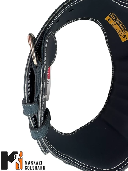 کمربند بدنسازی سگکی رویه چرم نرمال